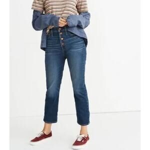 Madewell The Perfect Vintage Crop Jeans Size 29